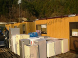 「東日本大震災」支援物資の運搬の模様